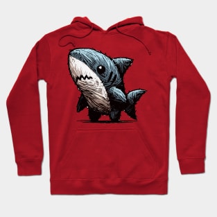 Doodle Stuffed Toy Shark Hoodie